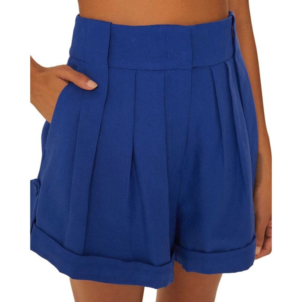 Farm Rio Womens Navy Blue Shorts